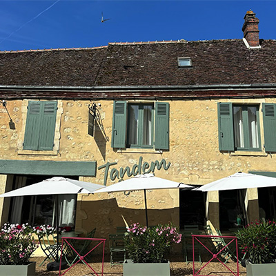 Restaurant boutique à Nocé dans le Perche.